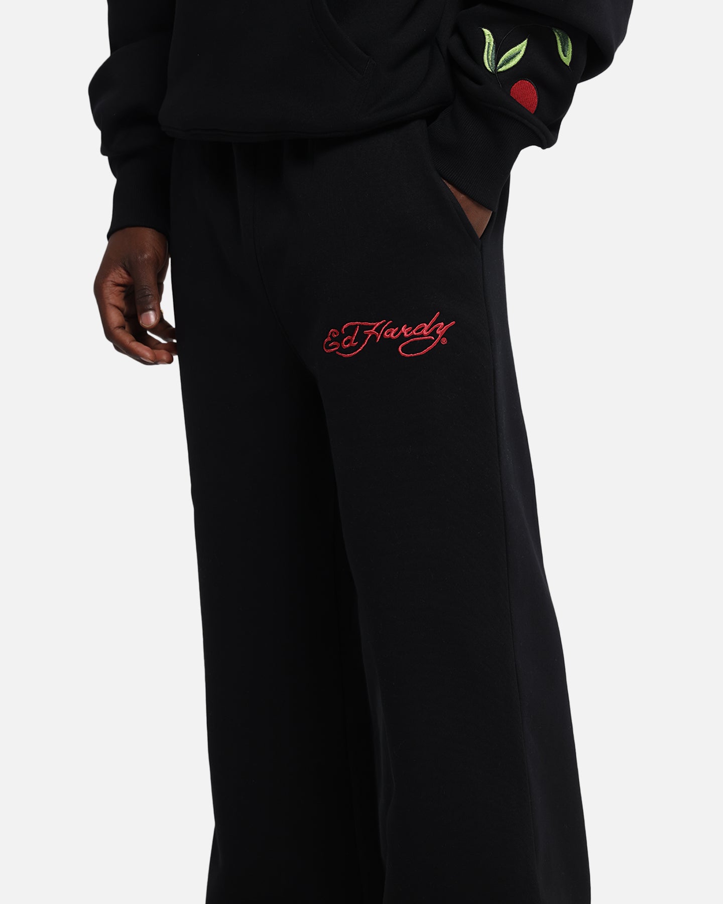 Ed Hardy Cherry Trackpants Black、mySite、zt4zffjzw