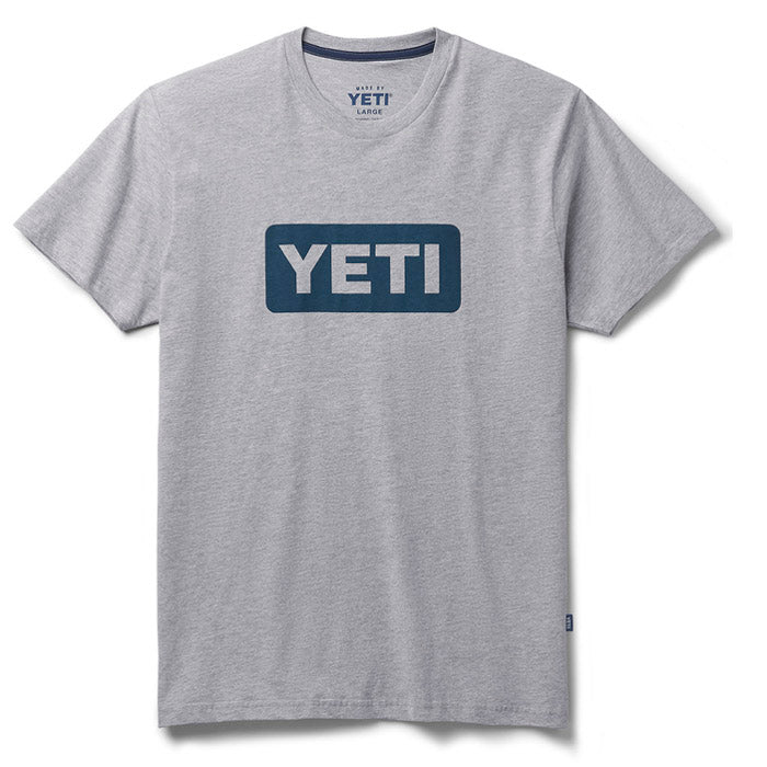 YETI Logo Badge Premium T-Shirt - Grey、mySite、noshort
