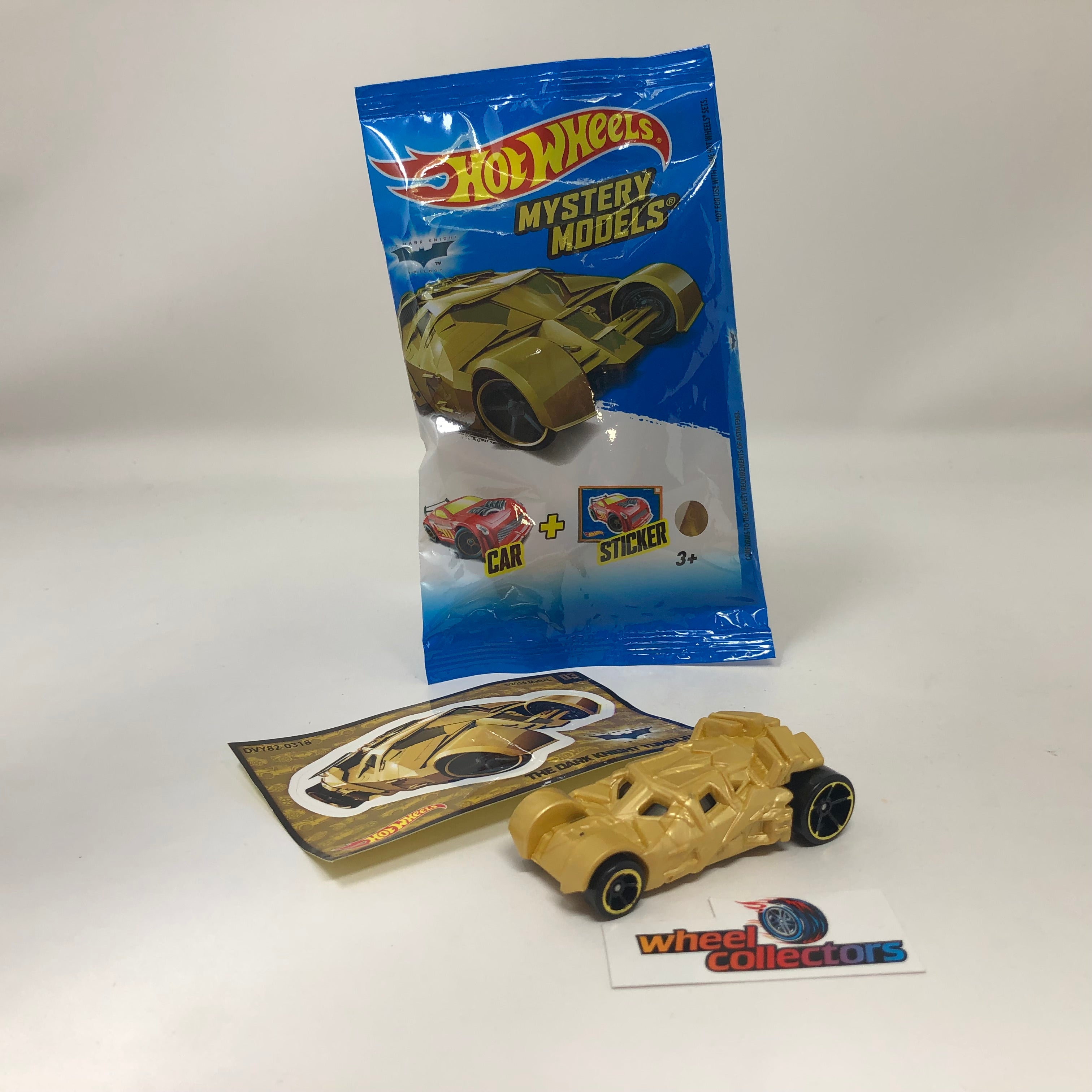 The Dark Knight Tumbler GOLD Batmobile * 2016 Hot Wheels Mystery Models、mySite、hgirdovlk