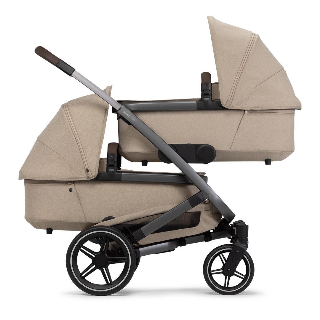  Joolz Geo3 Complete Twin Pushchair - Sandy Taupe - 2024、mySite、merchandisen