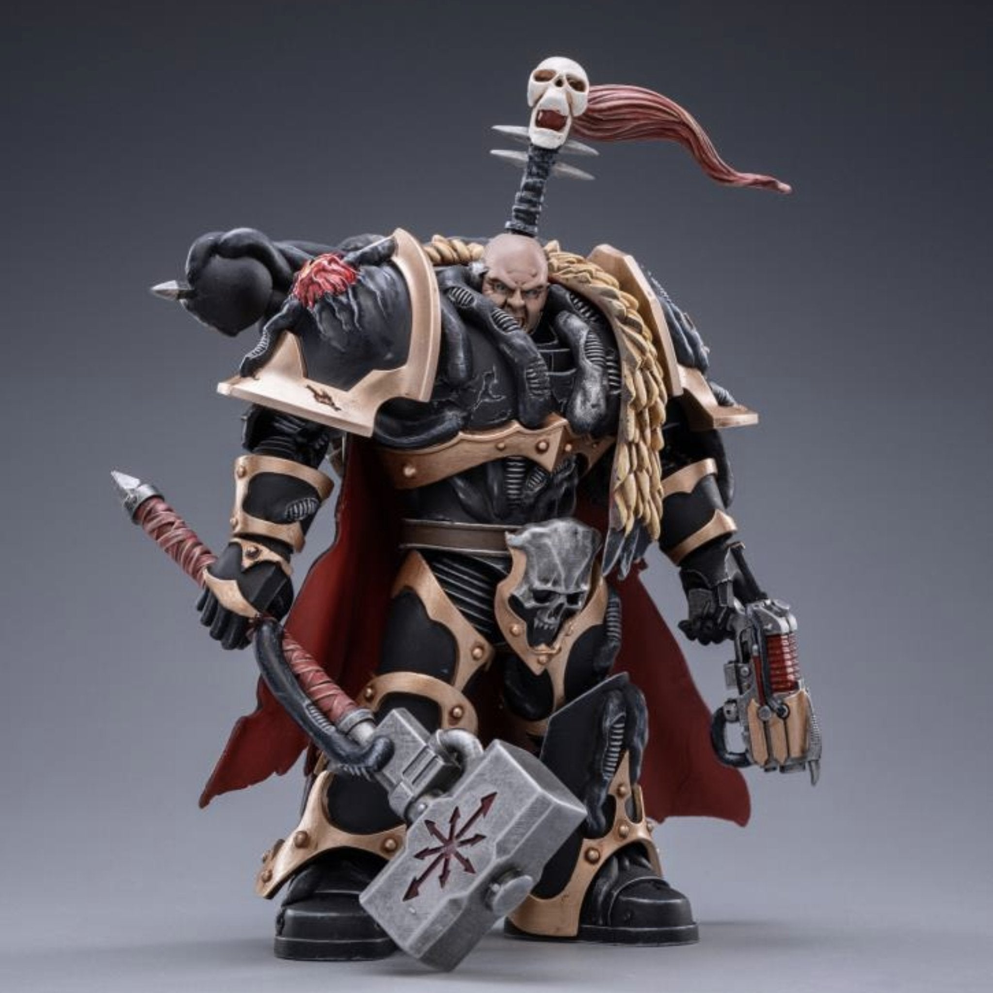 Warhammer 40k Black Legion Chaos Lord Khalos the Ravager (1/18 Scale)、mySite、hgirdovlk