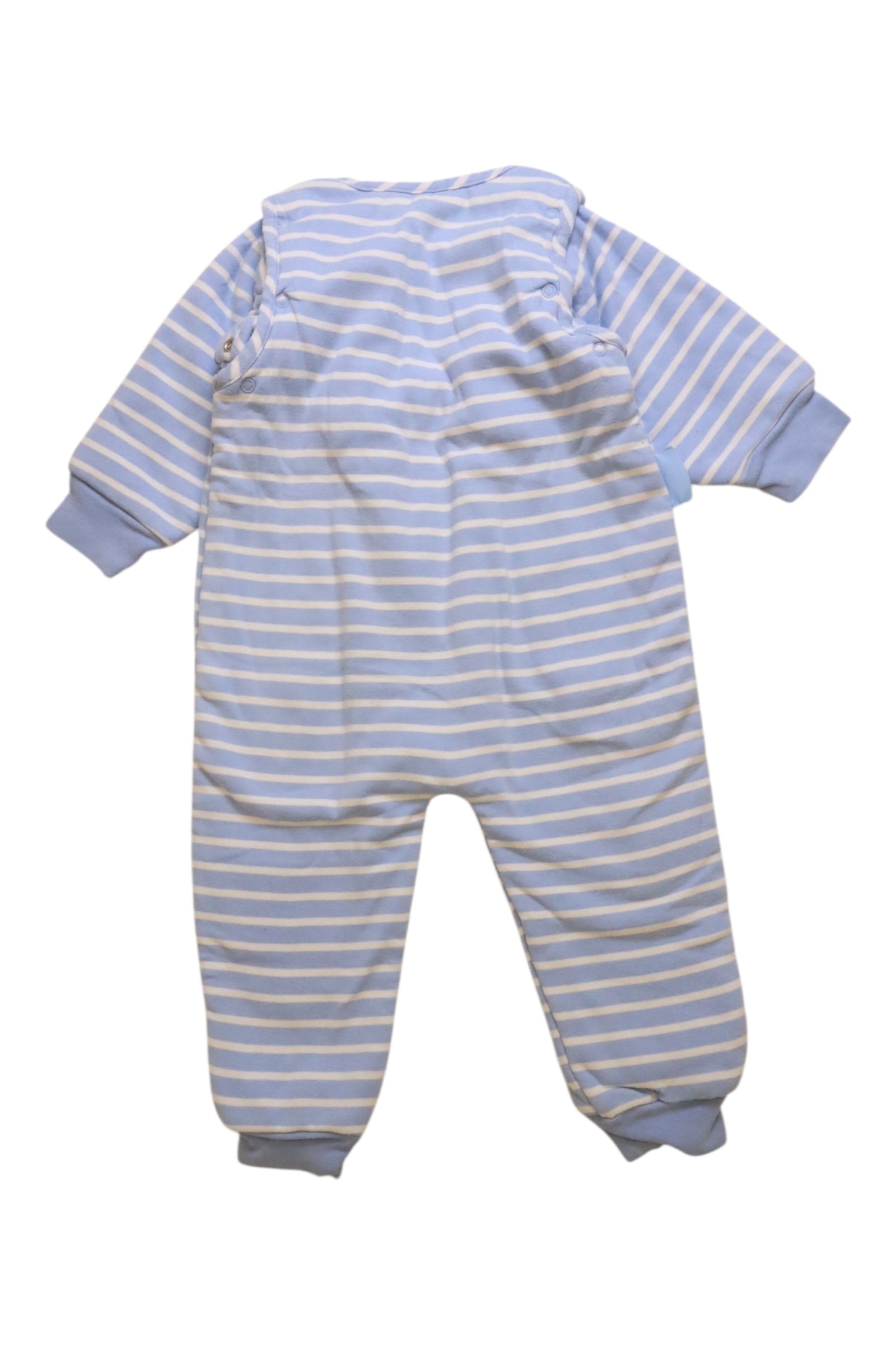 Jojo Maman B茅b茅 Striped Sleep Onesie 12-18M、mySite、g9winljtr