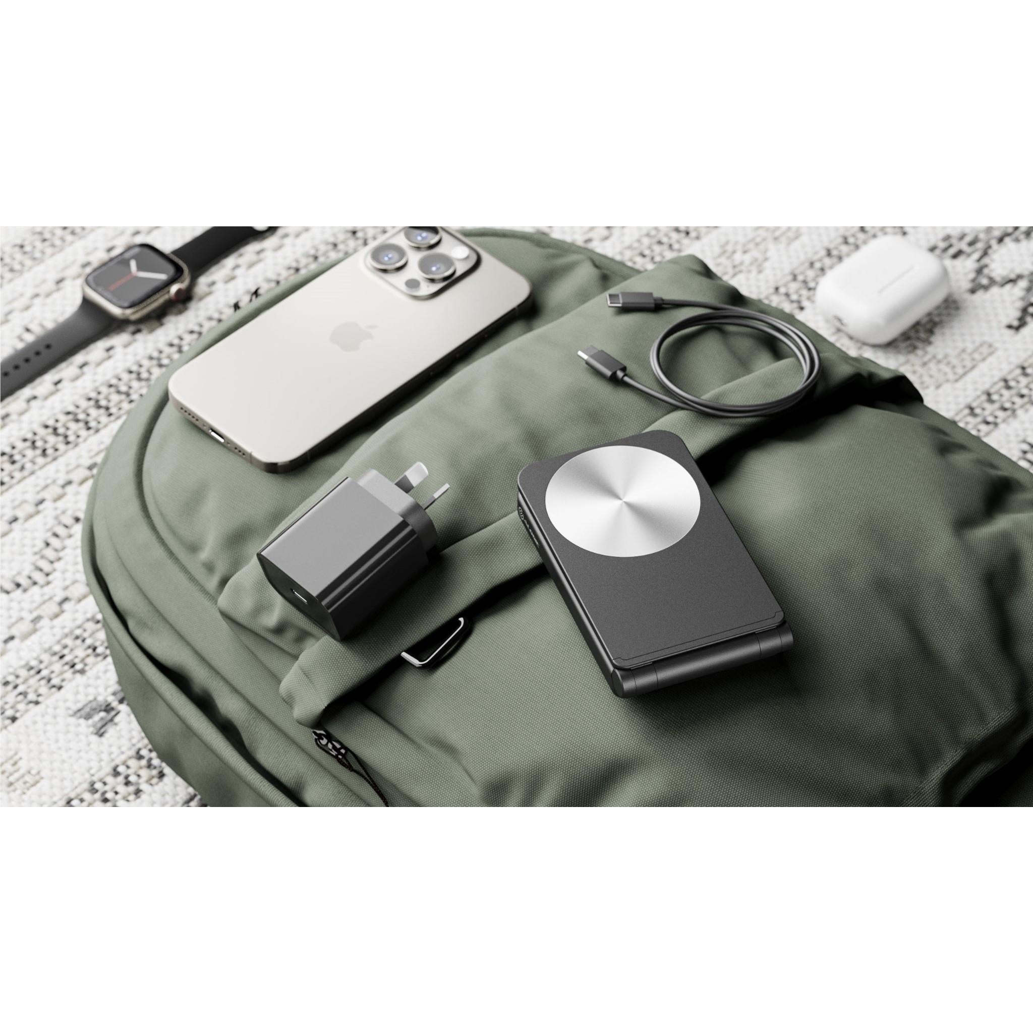 ALOGIC Yoga 3-in-1 Wireless Charging Stand with 30W Charger (Black)、mySite、camillekostekn