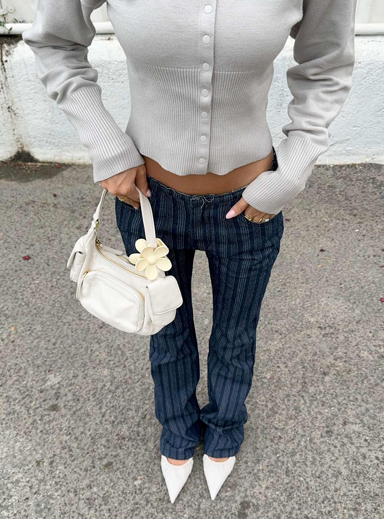 Charismatic Jean Dark Pinstripe、mySite、solidvoid