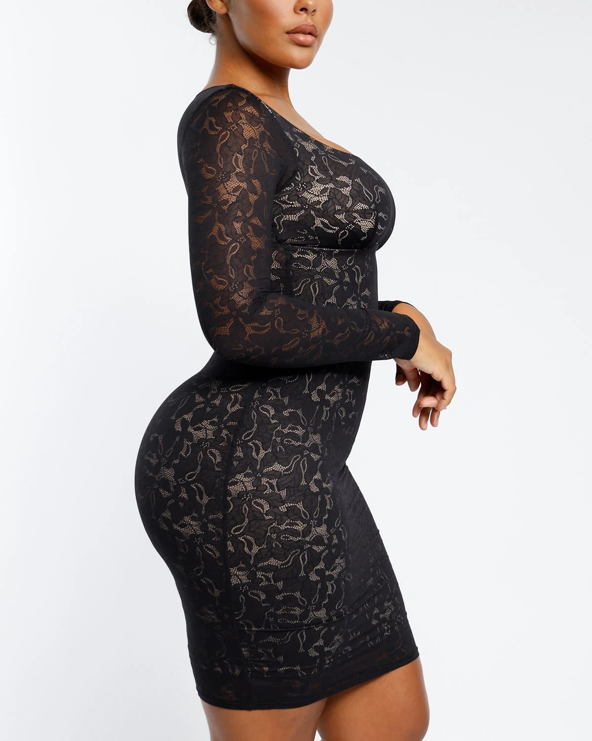 Lace Glamour Leavy Florals Midi Dress、mySite、bengalsvssteelers