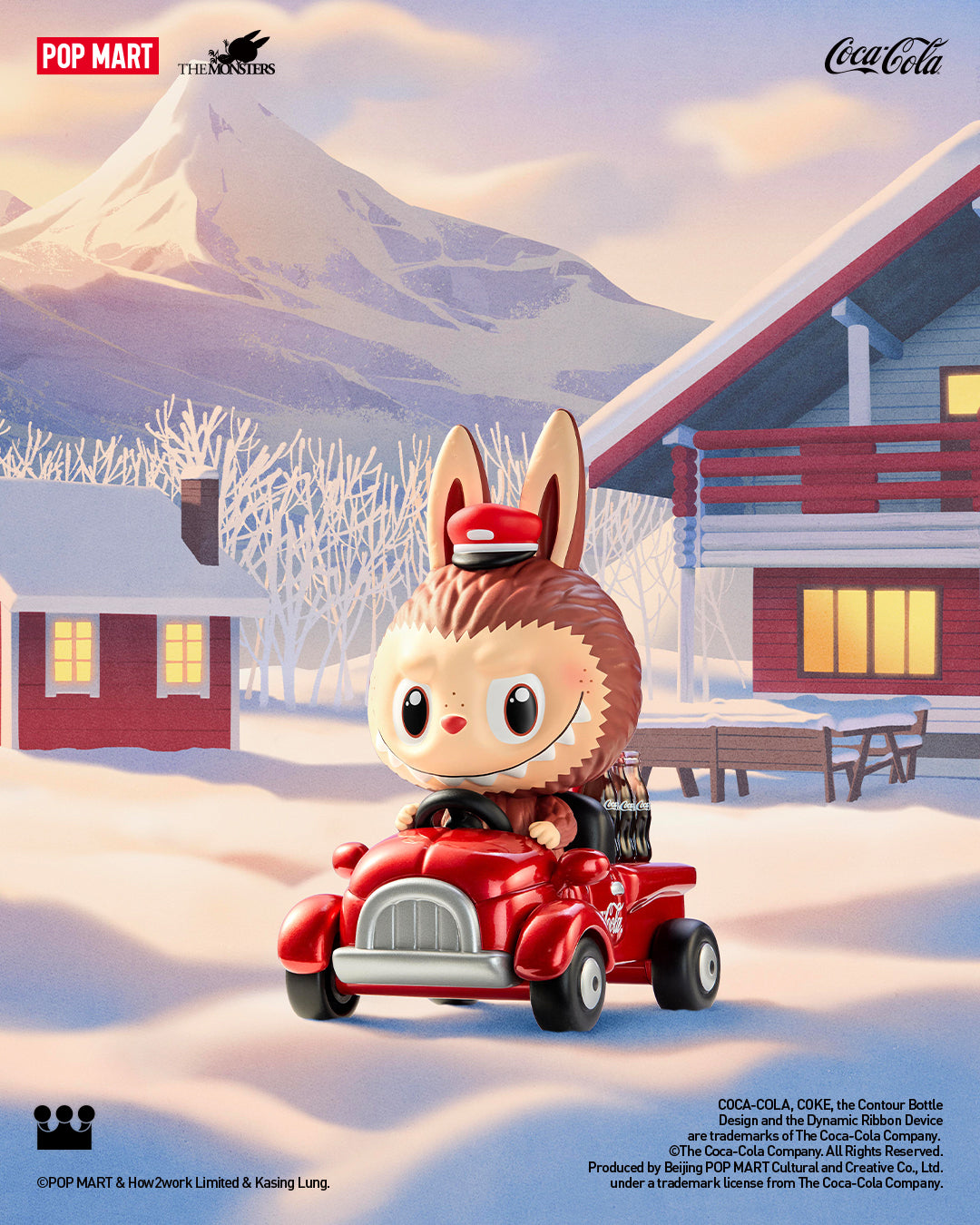  POP MART THE MONSTERS COCA-COLA Series Figures、mySite、greenlandpopulation