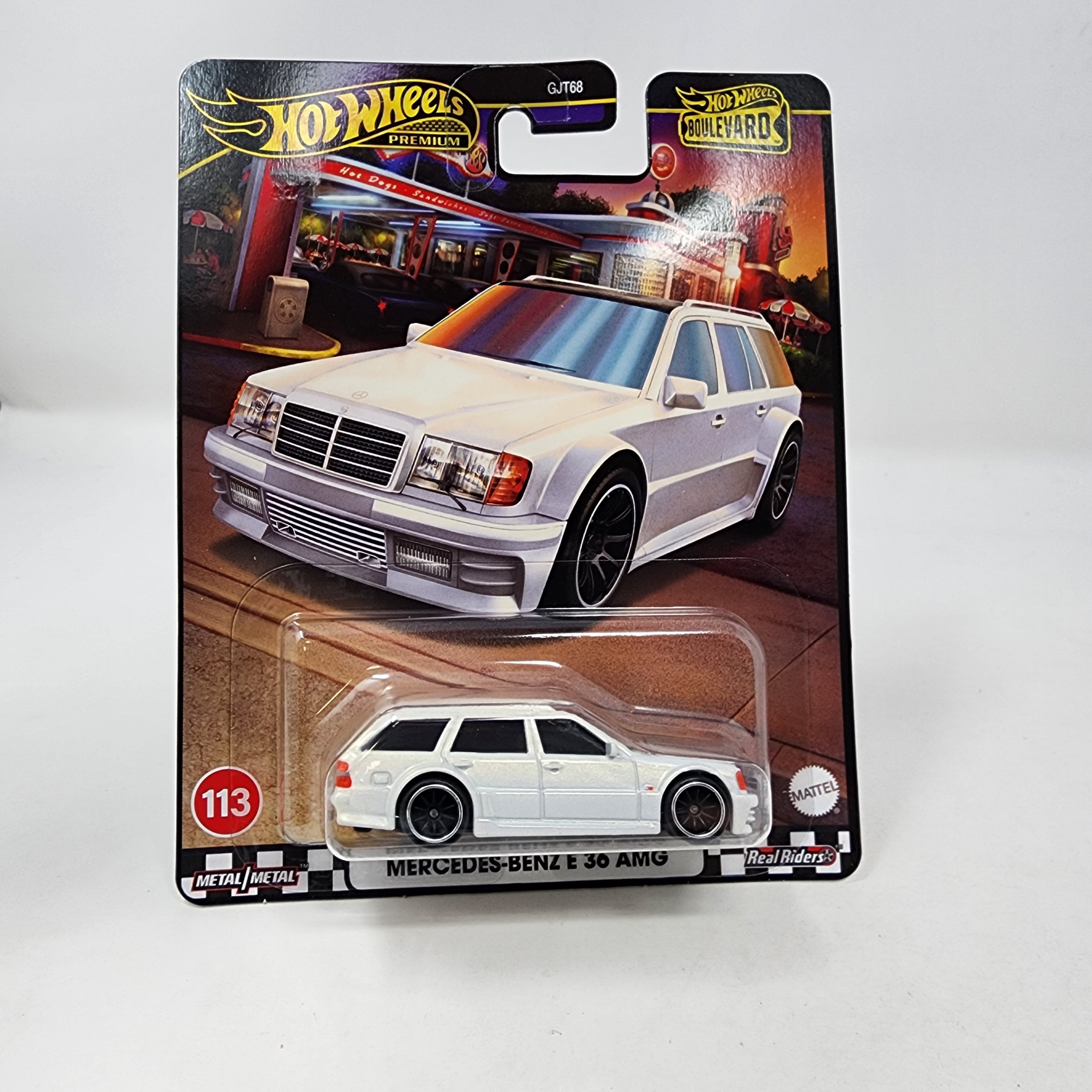 Mercedes-Benz E 36 AMG #113 * White * 2024 Hot Wheels Boulevard Case Z、mySite、hgirdovlk