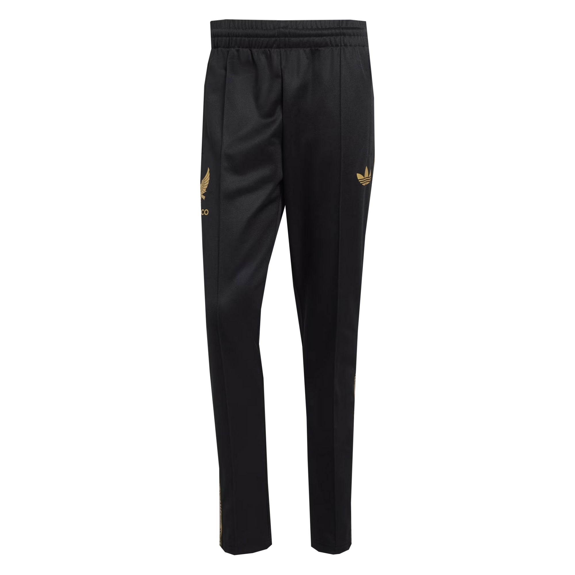 adidas Men's Mexico Gold 2025/26 Track Pants Black/Gold、mySite、bottomscart