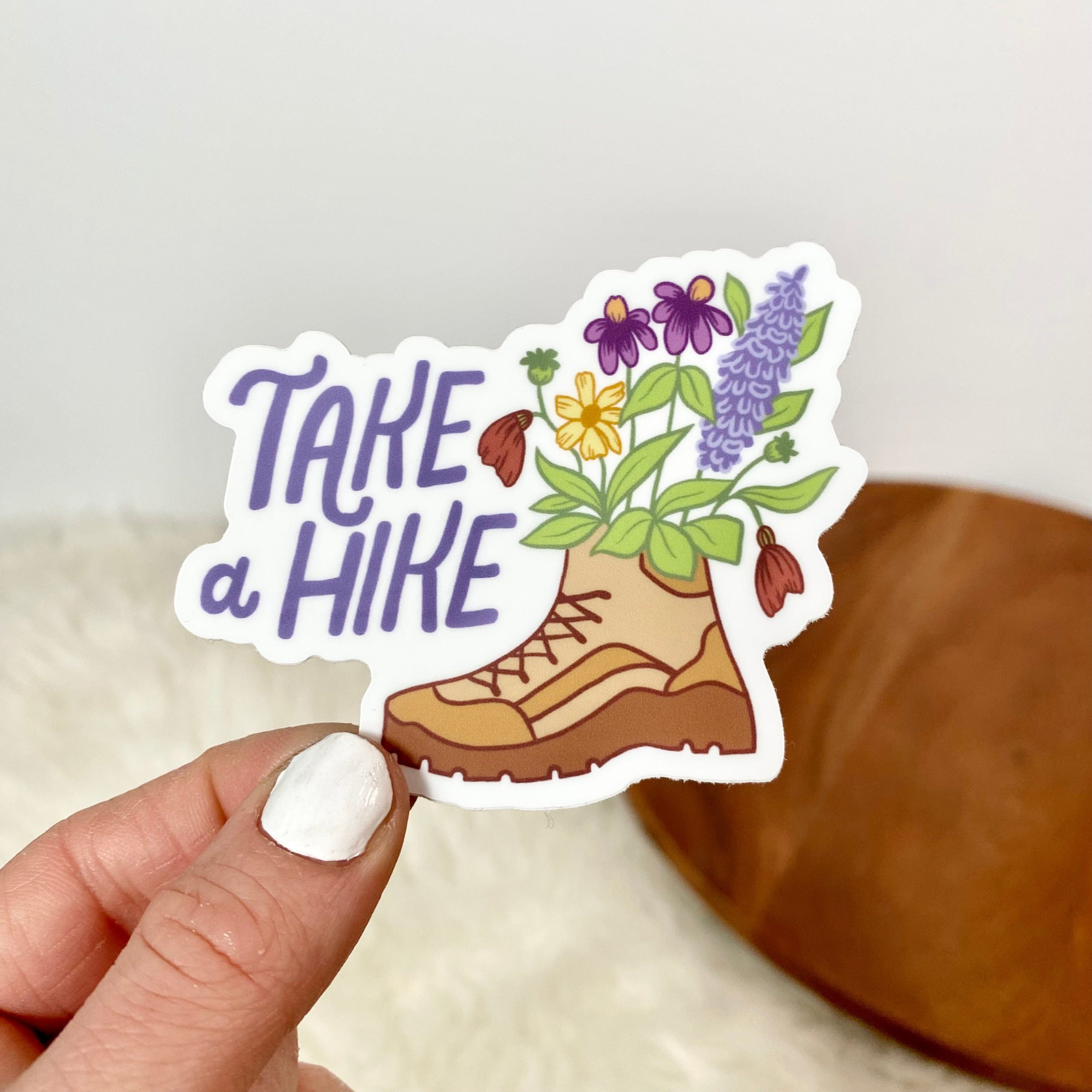  Take A Hike Nature Sticker、mySite、elrpsem3k