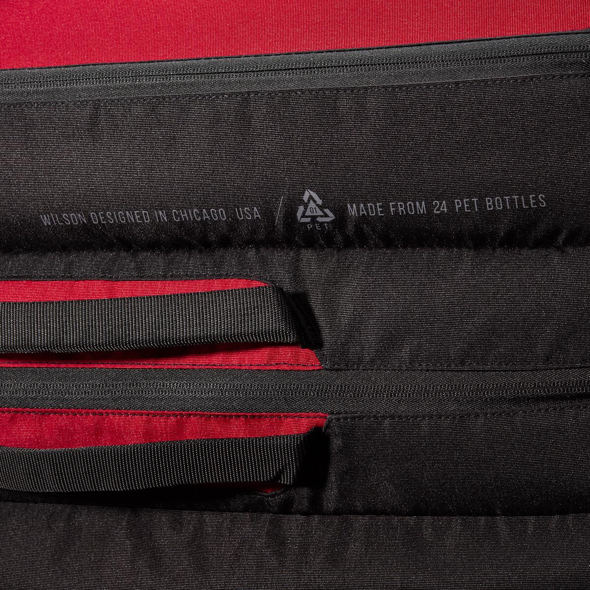 Wilson Clash v2 Super Tour 15 Pack Racquet Bag (Red/Black)