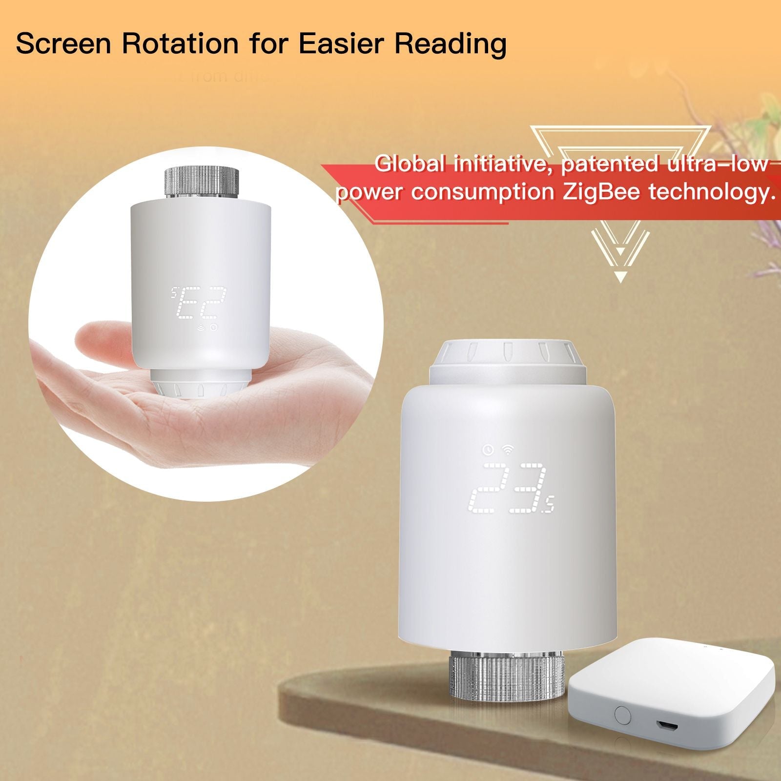Tuya ZigBee Radiator Valve Smart Thermostat & Remote Control for Home Heating TRV 601、mySite、fannypackpong