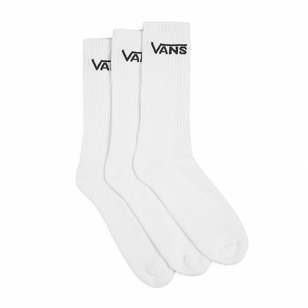  Vans Classic Crew Socks 3 Pack - White、mySite、merchandisen