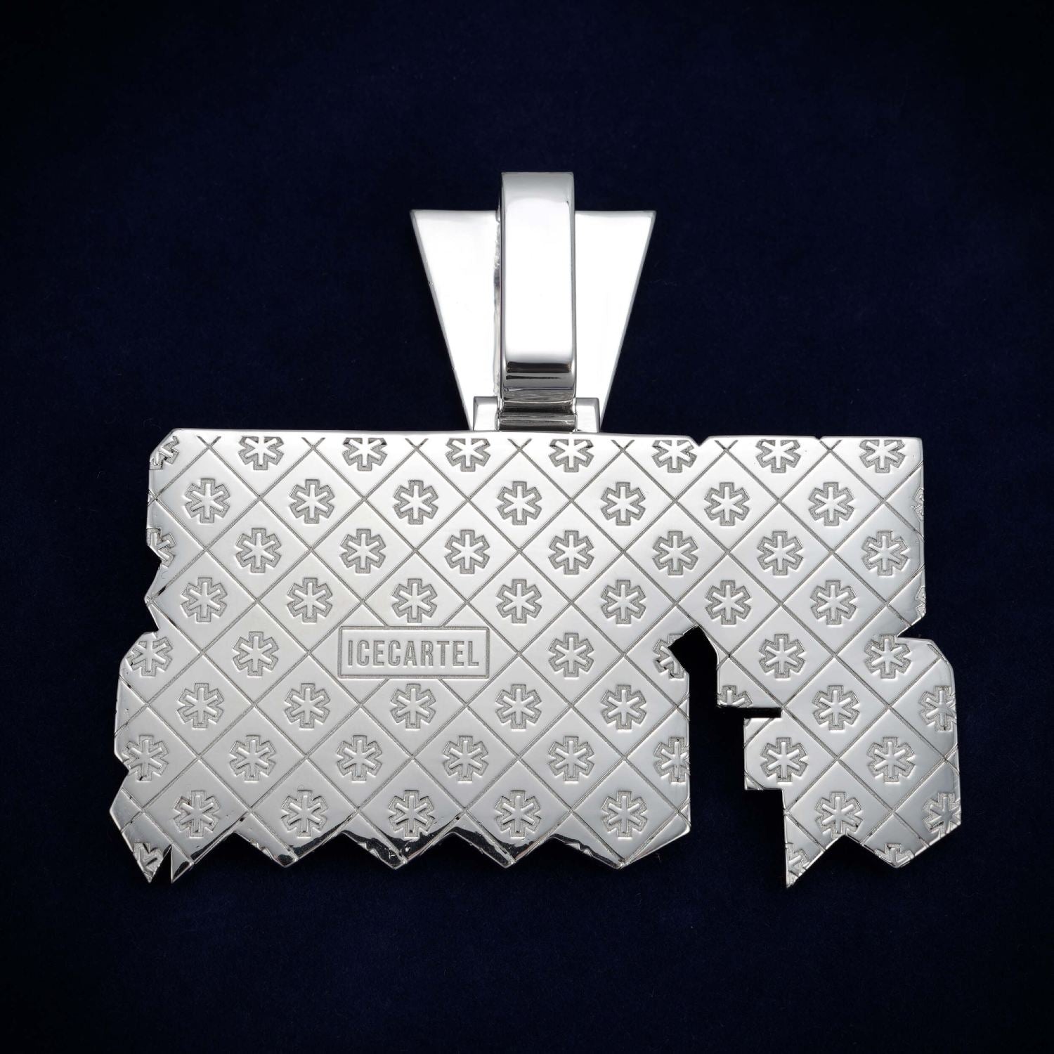 BROTHER OF COLOR Custom Name Moissanite Pendant 14K Gold、mySite、hinf8tx79