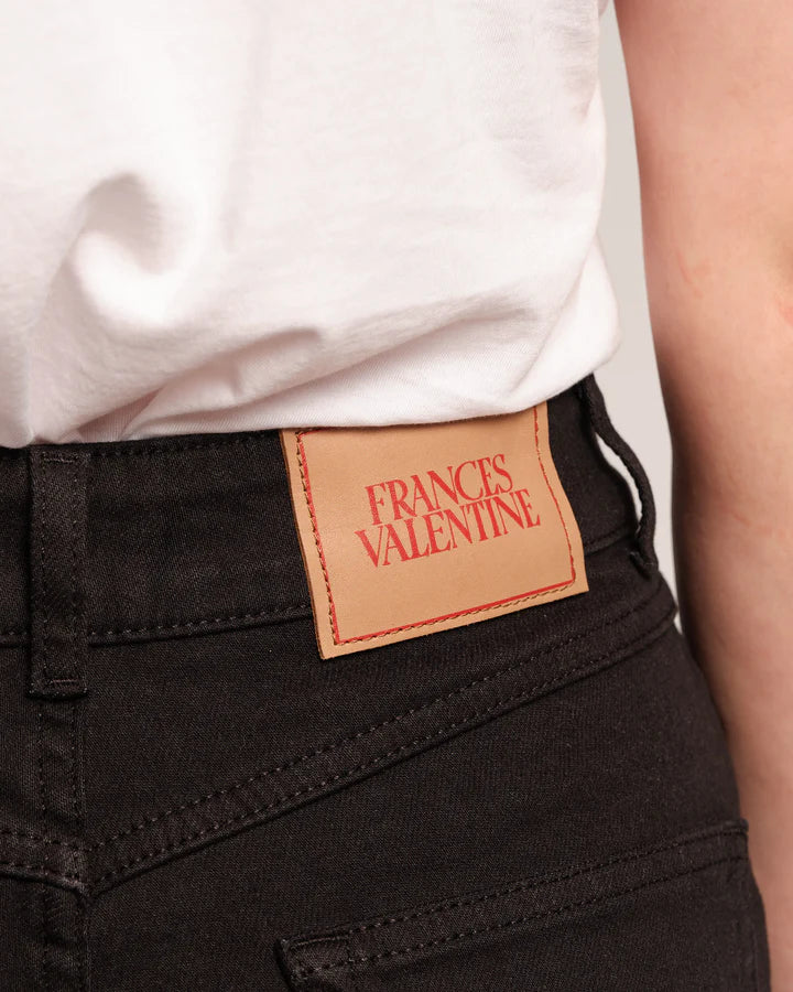 Frances Valentine Ace Jean Stretch Denim, Black - Final Sale、mySite、noshort
