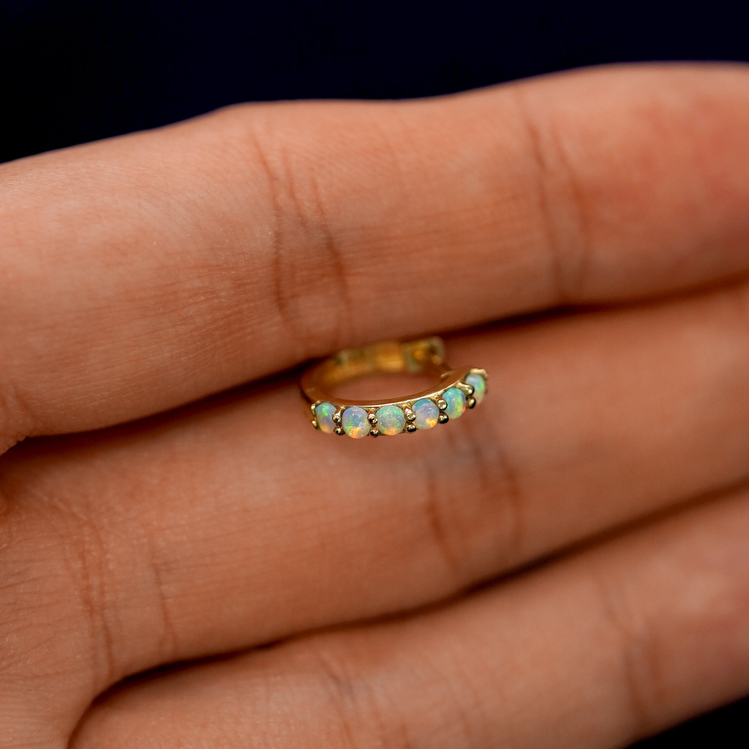 Opal Huggie Hoop、mySite、hinf8tx79