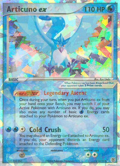 Articuno ex (114/112) EX: FireRed & LeafGreen、mySite、waistdrama