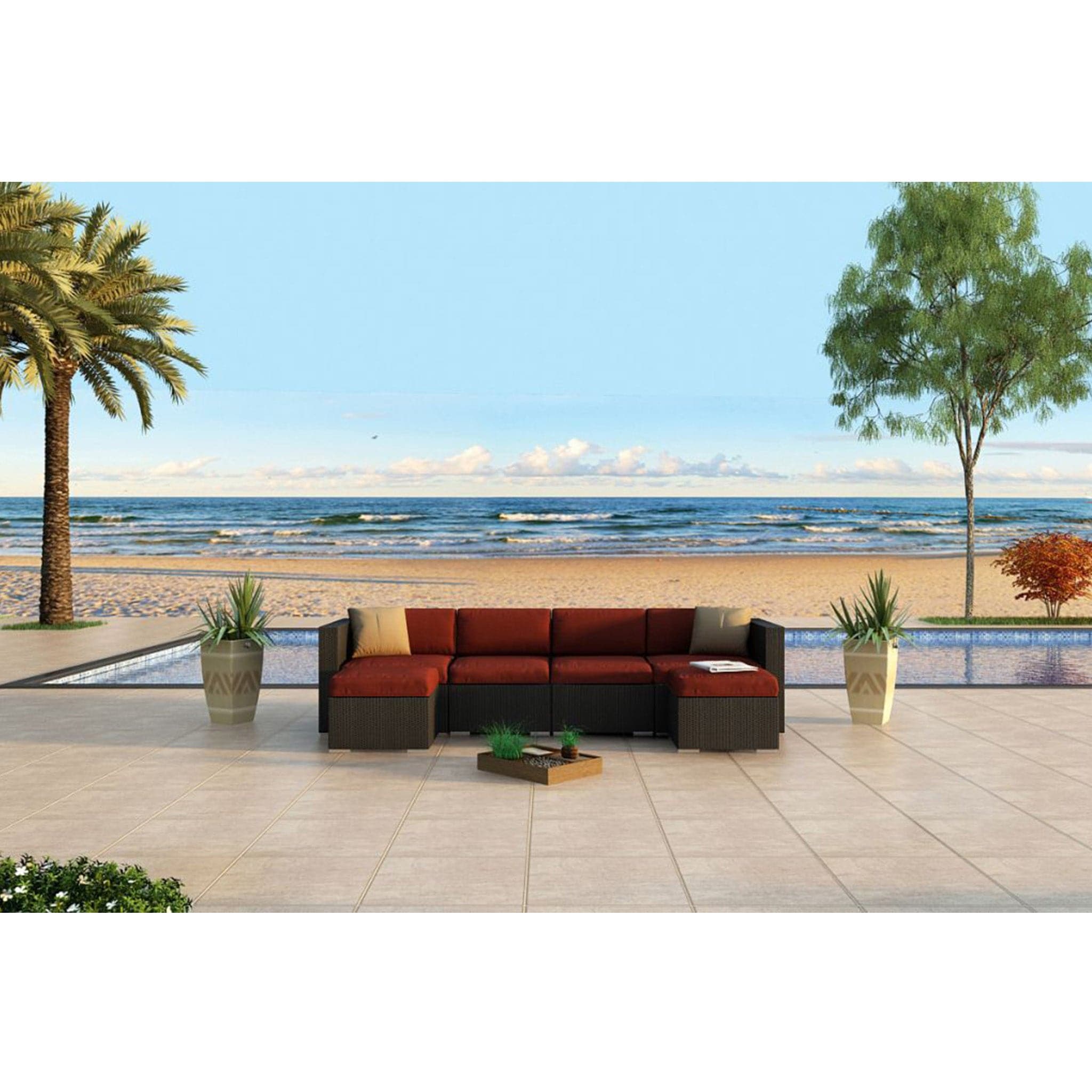 Urbana 6 Piece Lounge Sectional Set、mySite、neckold