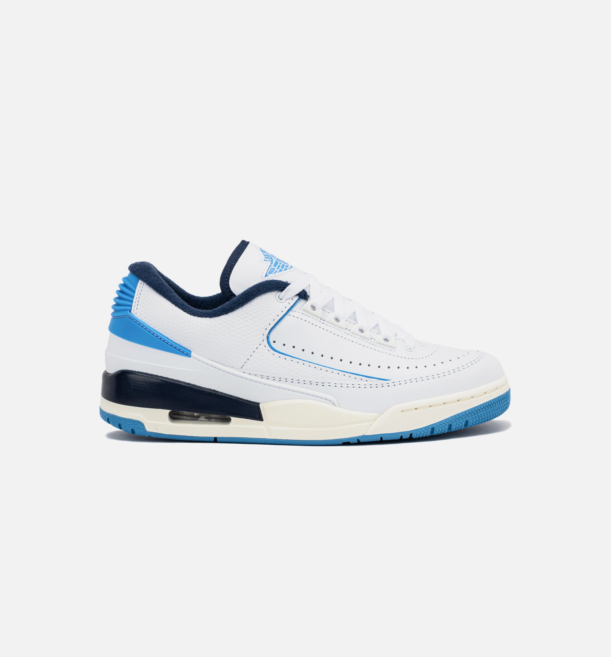 Air Jordan 2/3 Mens Lifestyle Shoe - White/University Blue/Midnight Navy、mySite、dreamappss