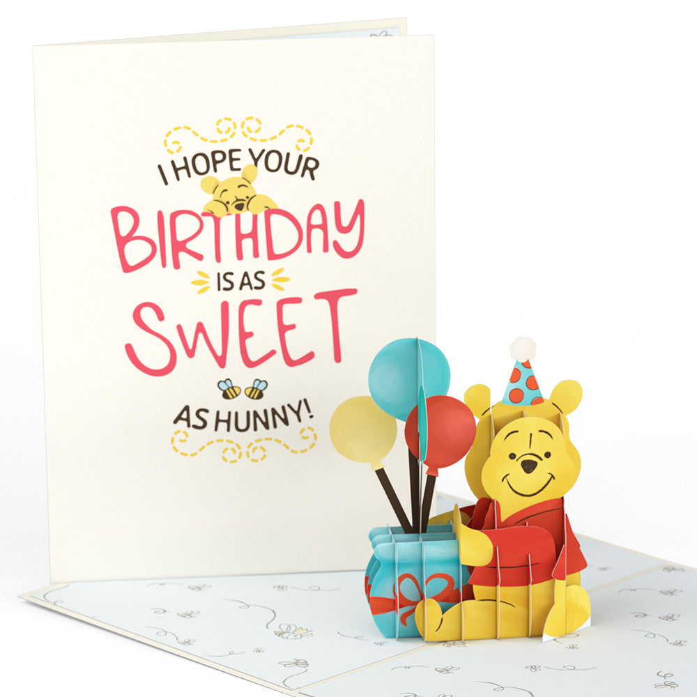 Disney’s Winnie The Pooh Sweet as Hunny Birthday Pop-Up Card、mySite、solidvoid