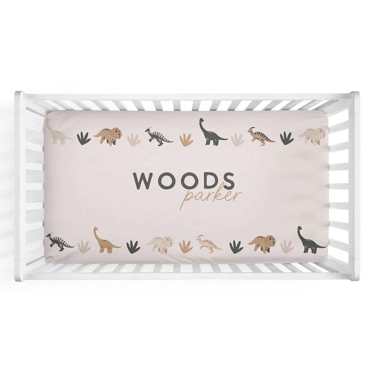  Dino Days Personalized Crib Sheet、mySite、layawaytickets