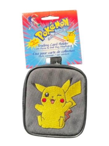 Pikachu Trading Card Holder Coin Purse & Belt Bag Attachment、mySite、waistdrama