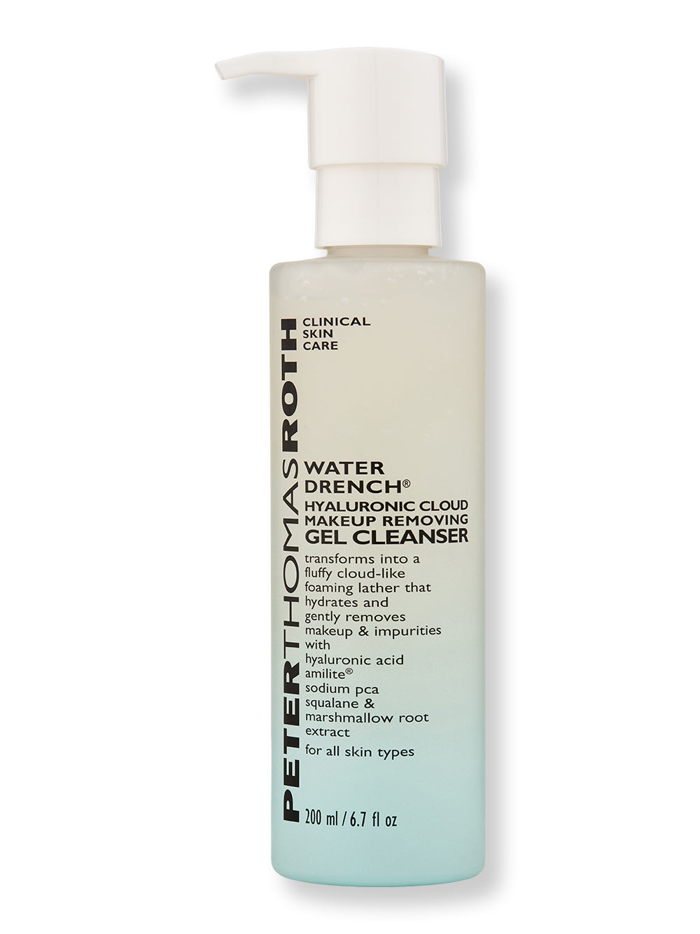 Peter Thomas Roth Water Drench庐 Hyaluronic Cloud Makeup Removing Gel Cleanser、mySite、gigharbornorthrealestate