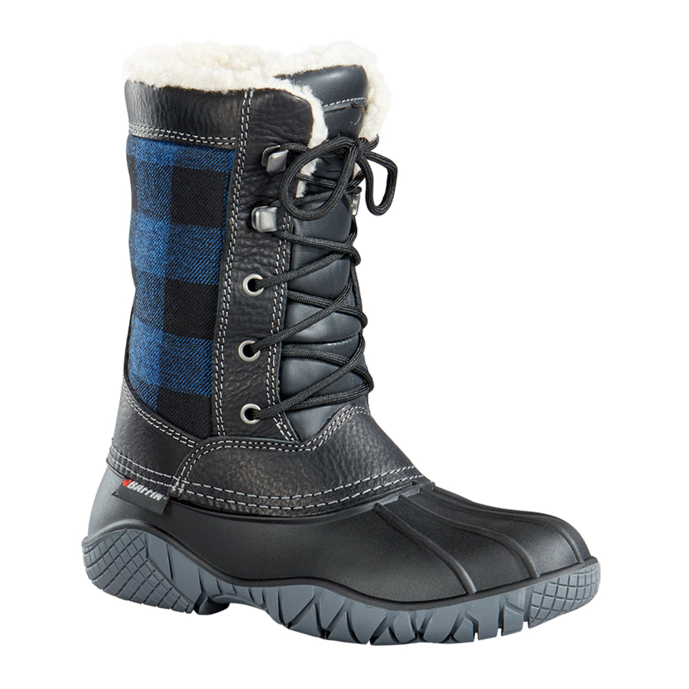 Jasper Plaid Round Toe Lace Up Duck Boots、mySite、gtrtttuynbv