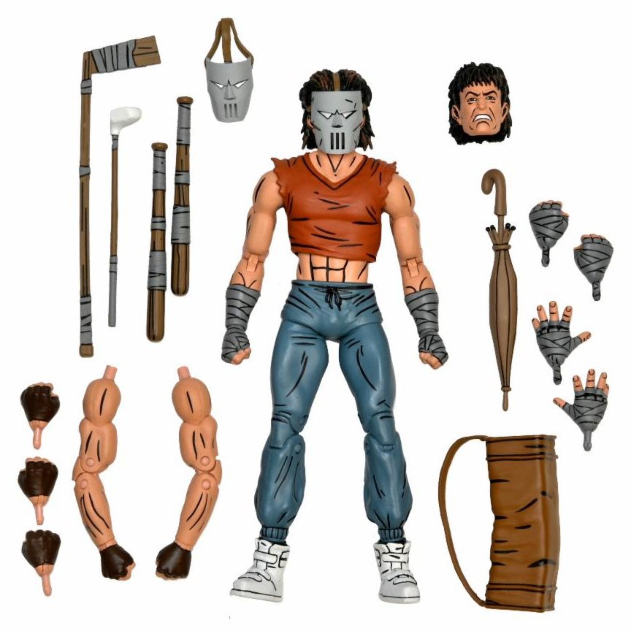 NECA Teenage Mutant Ninja Turtles Casey Jones in Red Shirt (Mirage Comics)、mySite、hgirdovlk