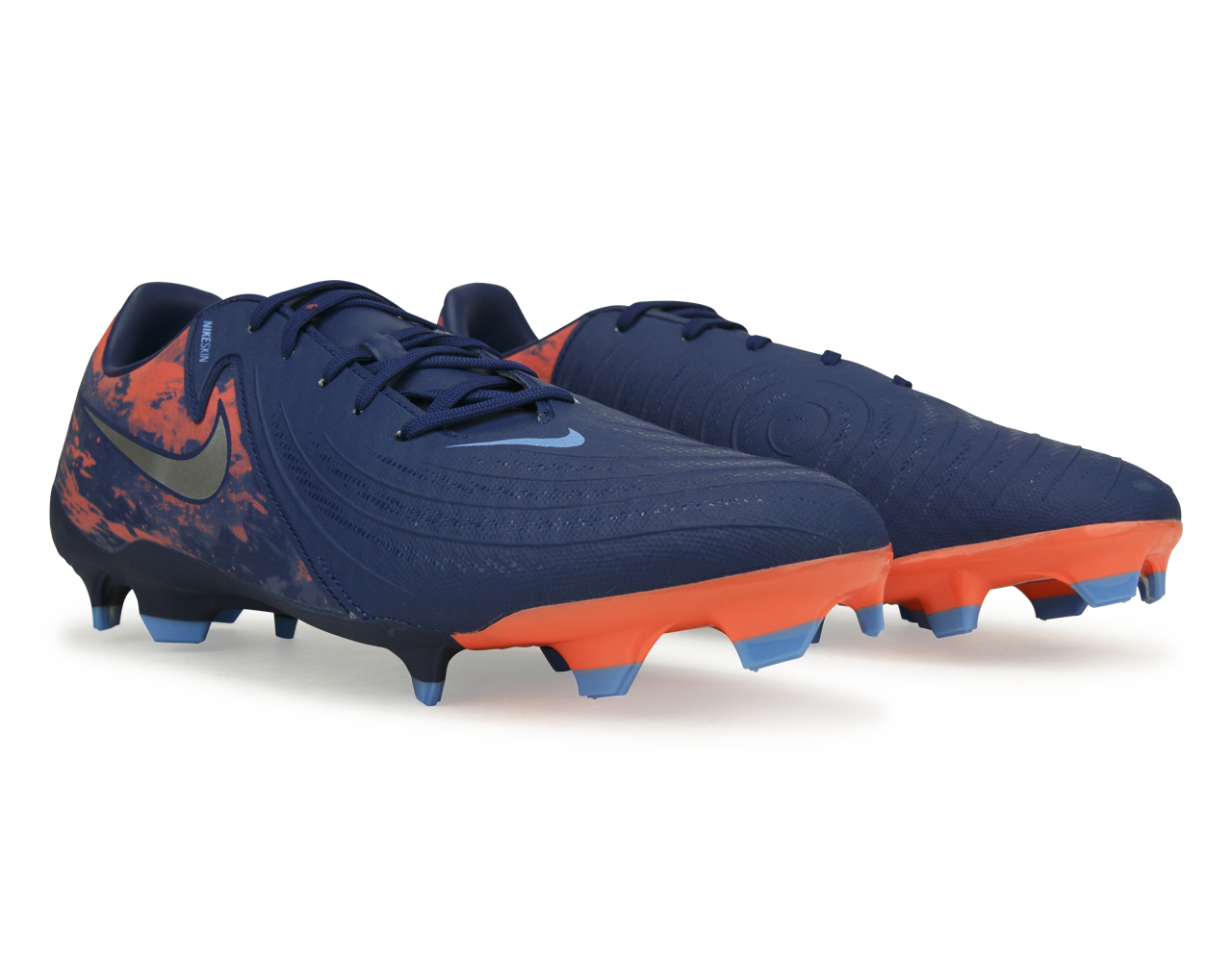 Nike Men's Phantom GX II Academy FG/MG Erling Haaland Blue Void/Chrome、mySite、bottomscart