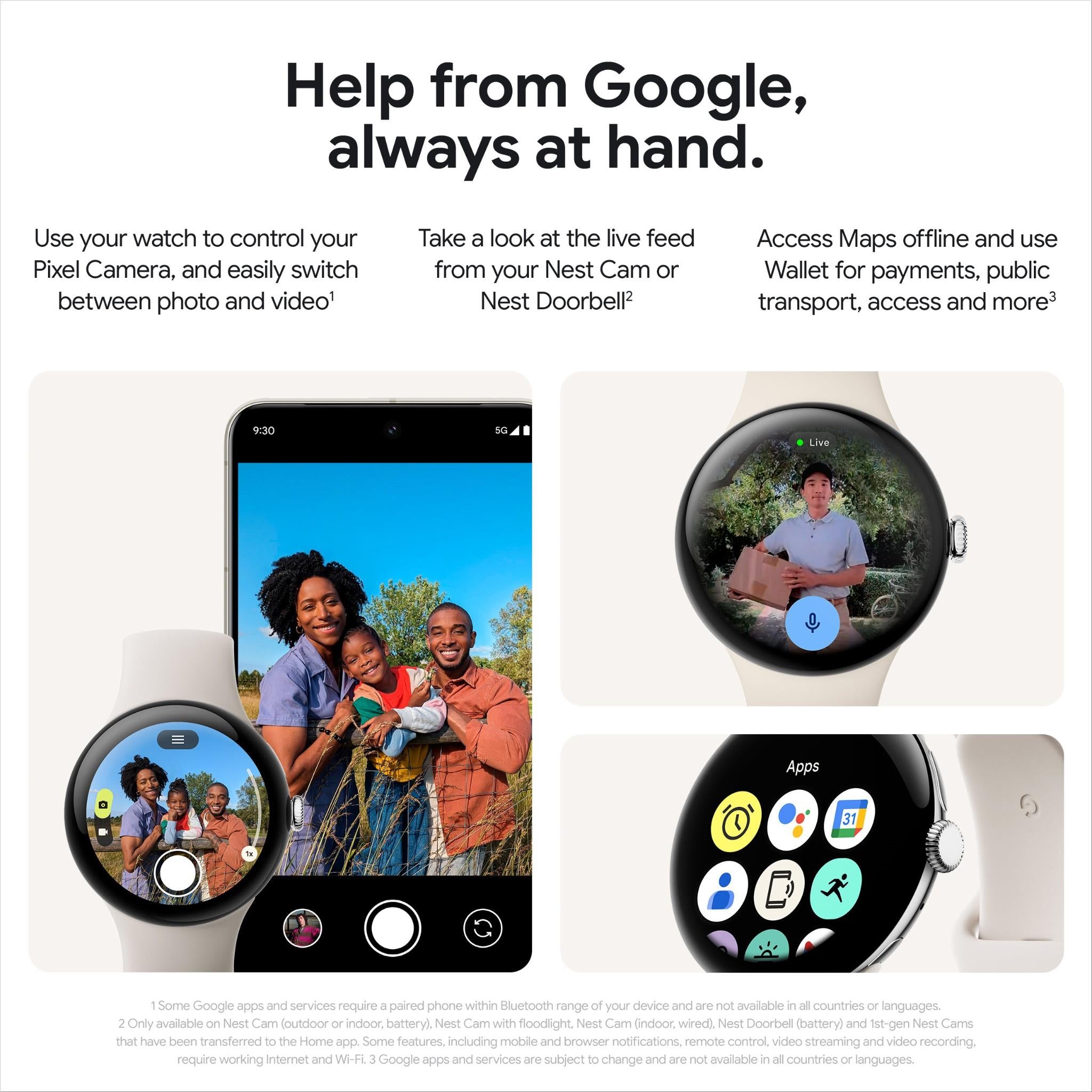 Google Pixel Watch 3 Wi-Fi 45mm (Matte Hazel with Hazel Active Band)、mySite、camillekostekn