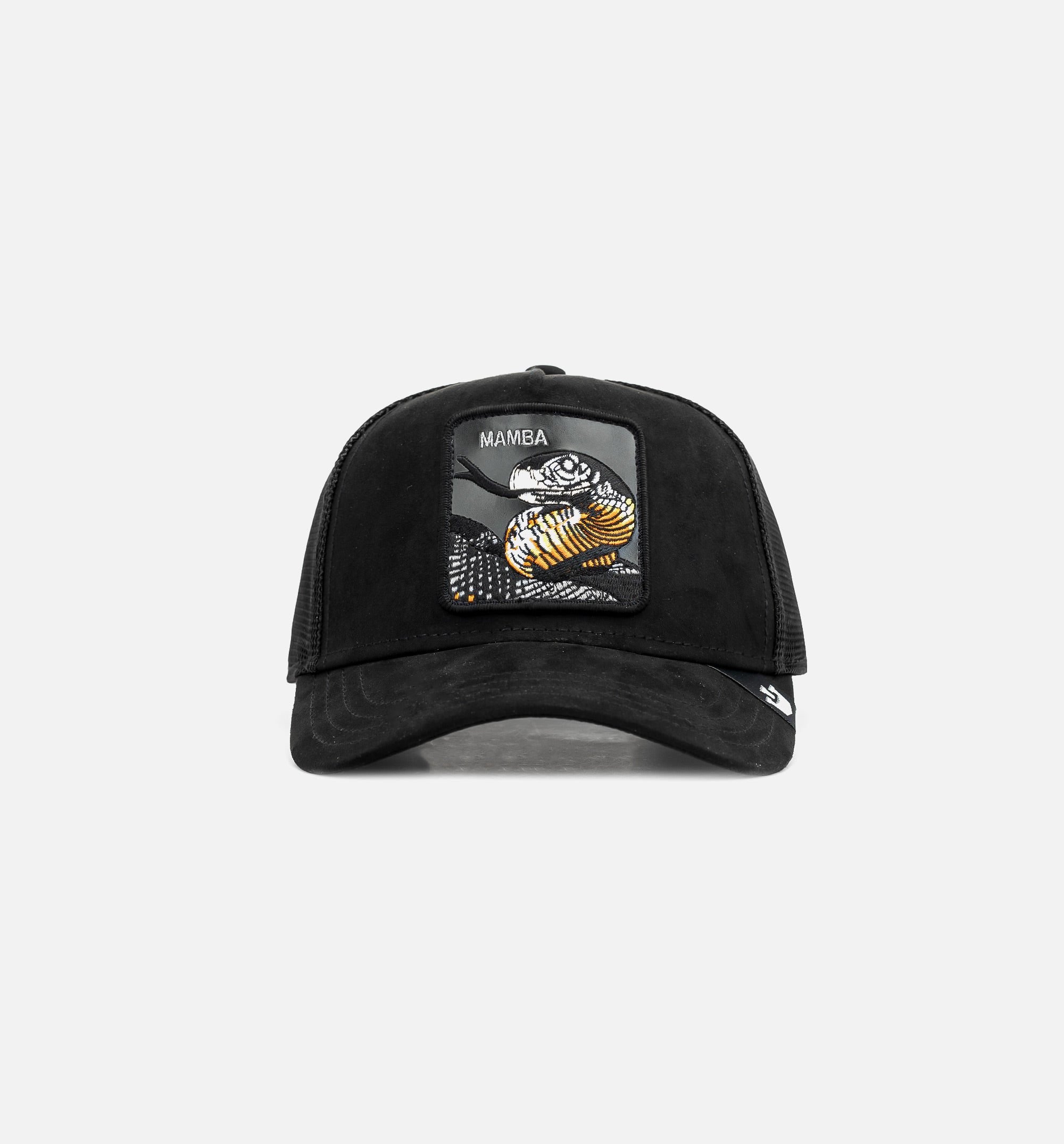 Mamba Suede Trucker Mens Hat - Black、mySite、dreamappss