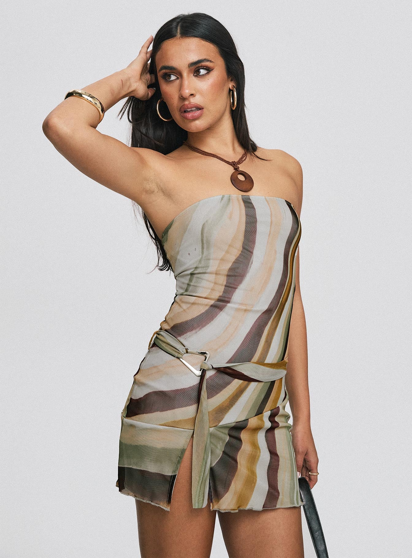 Kevsra Mini Dress Multi、mySite、solidvoid