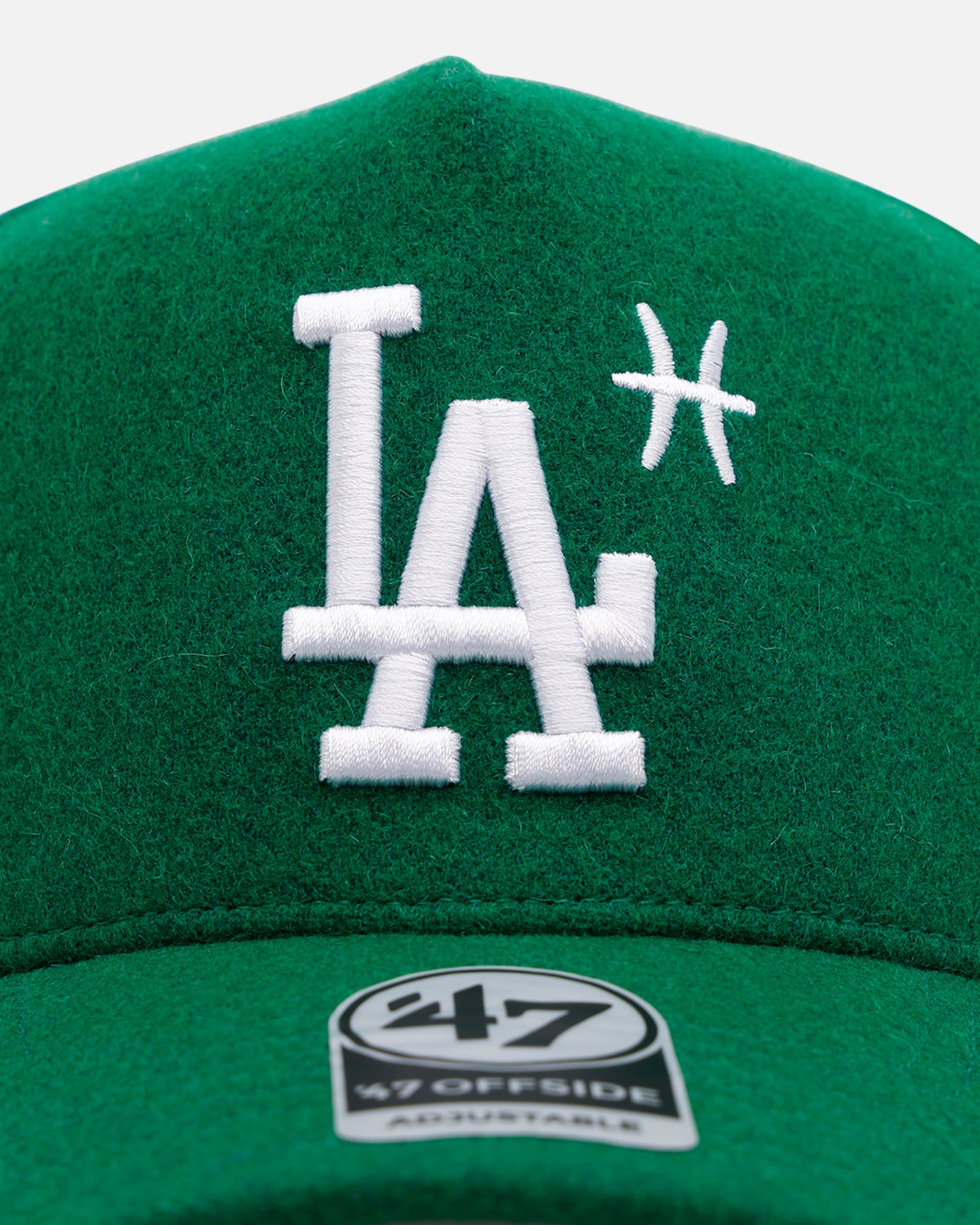 47 Brand Los Angeles Dodgers 'Zodiac' Pisces 47 Offside Snapback Kelly Green、mySite、zt4zffjzw