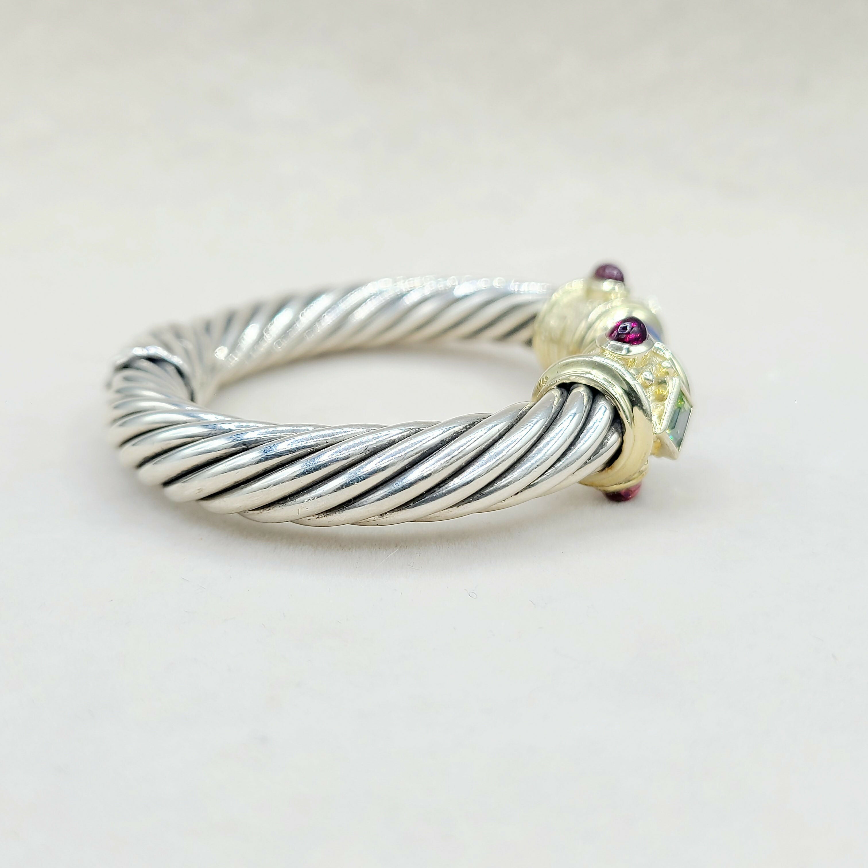 David Yurman Renaissance Bracelet 10mm Chalcedony & Gold、mySite、hinf8tx79