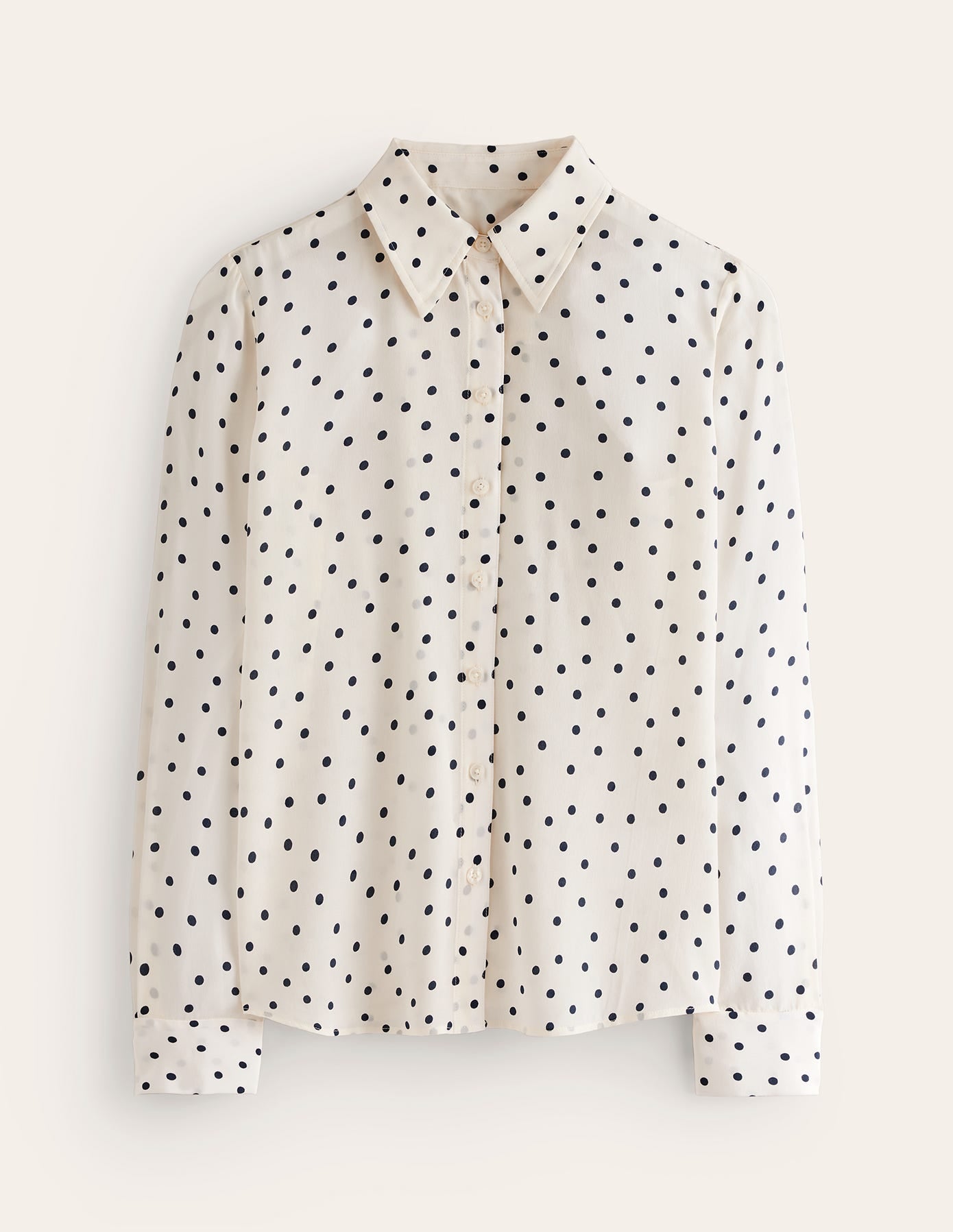  Sienna Silk Shirt-Ivory、mySite、ashleygrahame