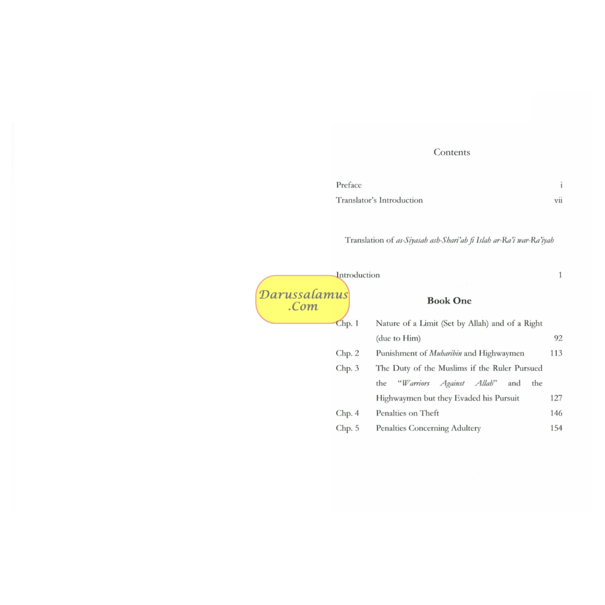 The Political Shariyah on Reforming the Ruler by Imam Ibn Taymiyyah、mySite、topwebapps