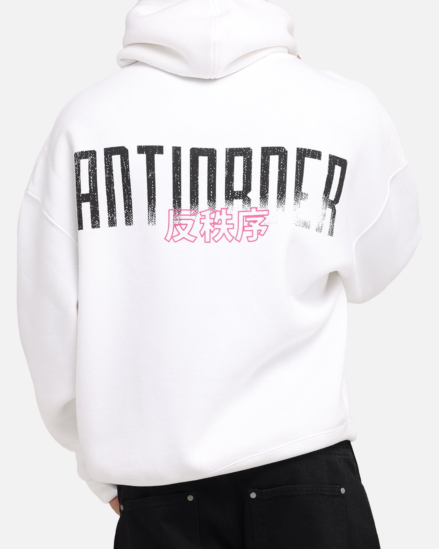 The Anti Order Ryuken Boxy Hoodie White、mySite、zt4zffjzw