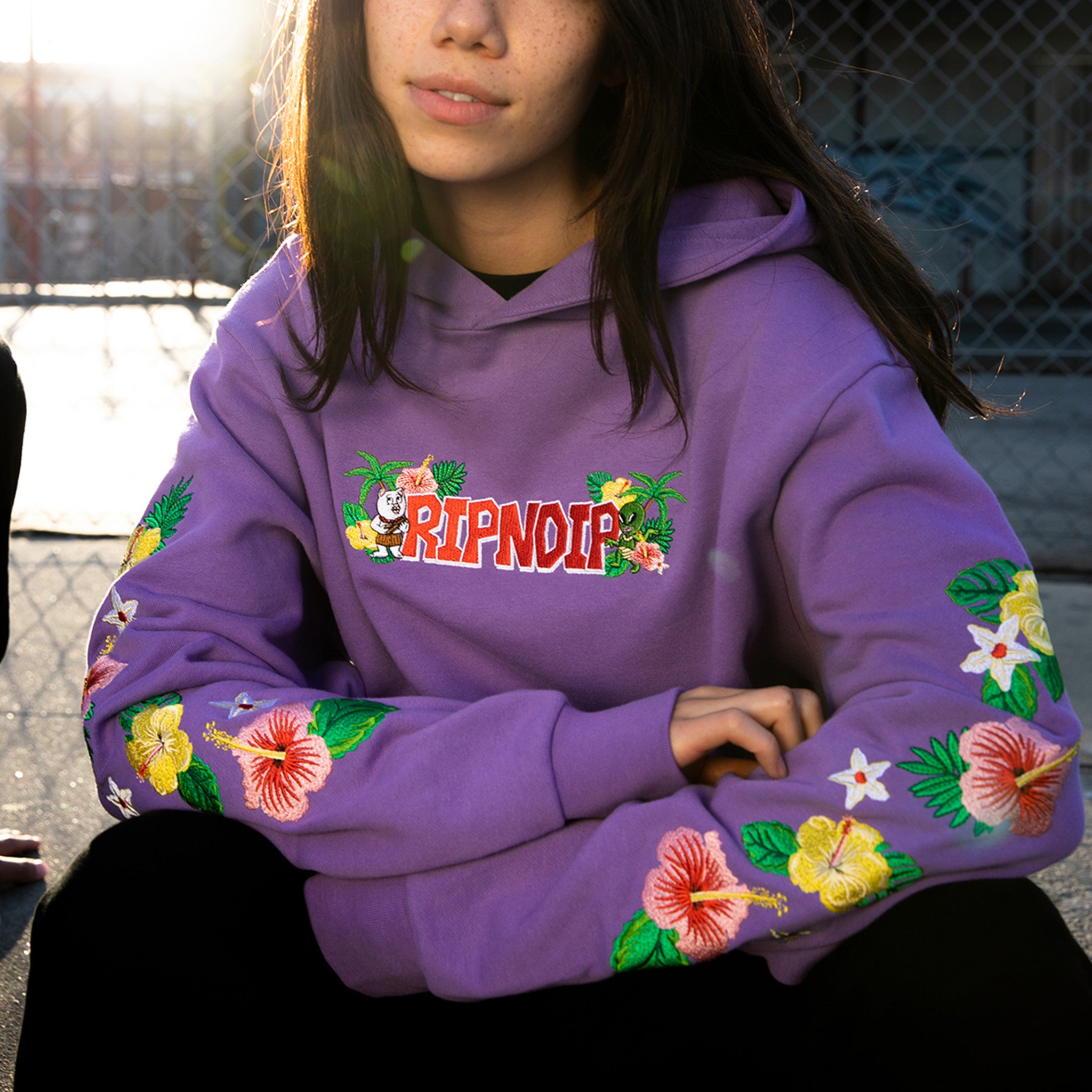  Aloha Nerm Hoodie (Lavender)、mySite、merchandisen
