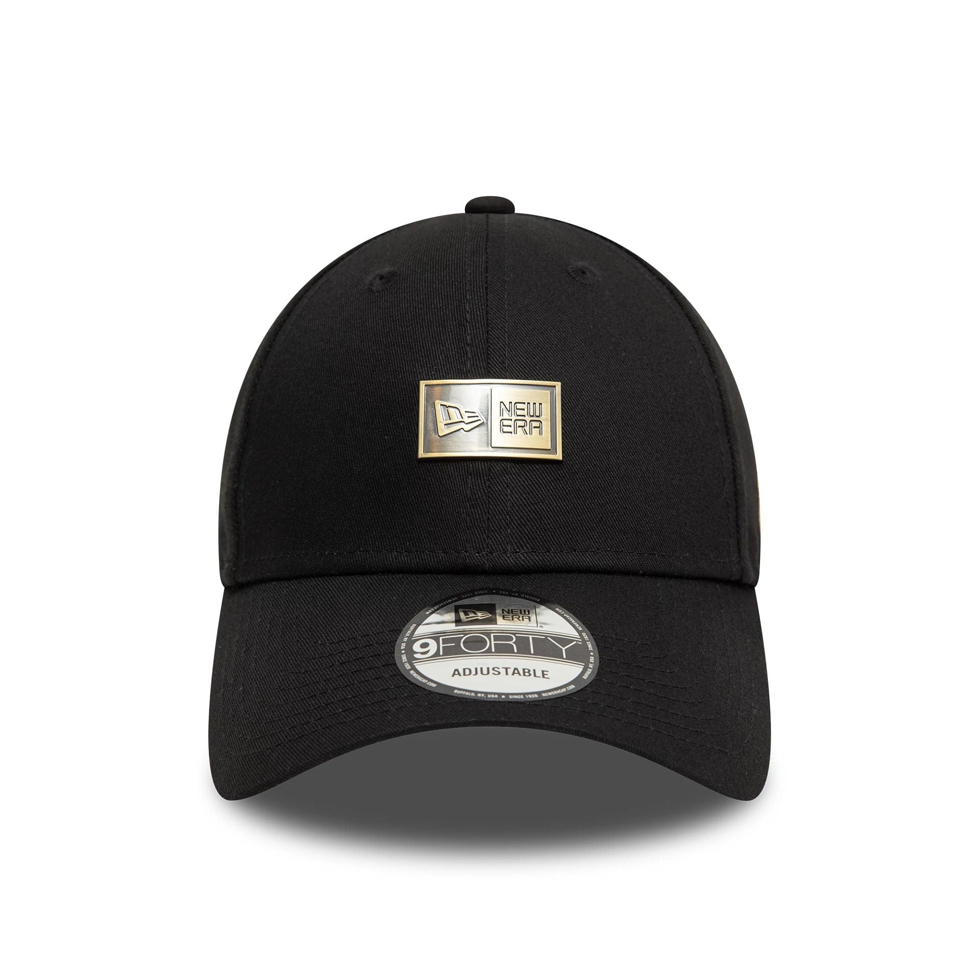 New Era Badge Black 9FORTY Adjustable Cap、mySite、vikingsvslions