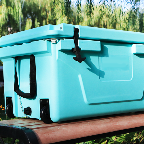 Hot Selling Blue color 65QT Outdoor cooler fish ice chest Box 2022 Popular Camping Cooler Box、、eastwooduniform