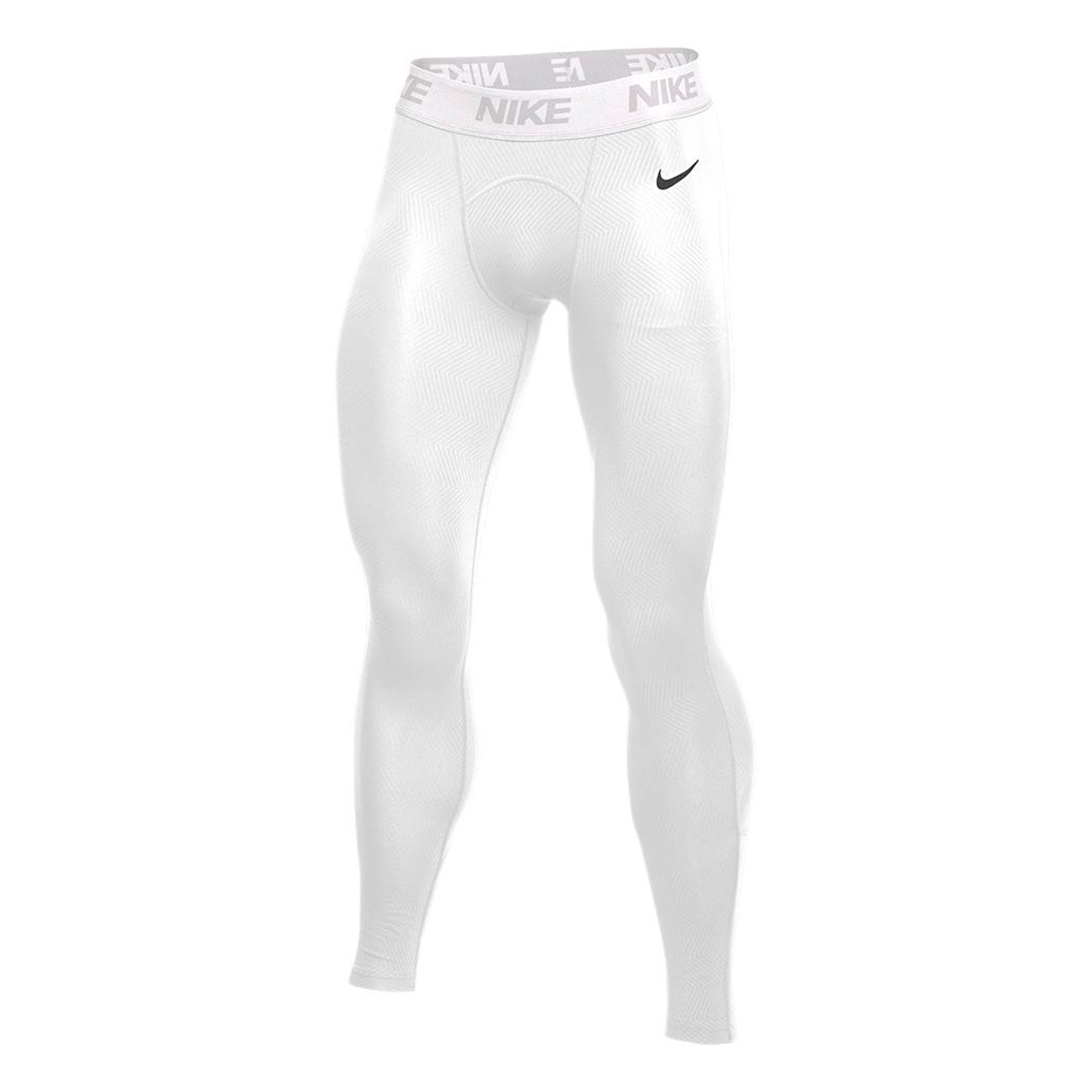 Nike Men's Pro Therma Training Tights White/Black、mySite、bottomscart