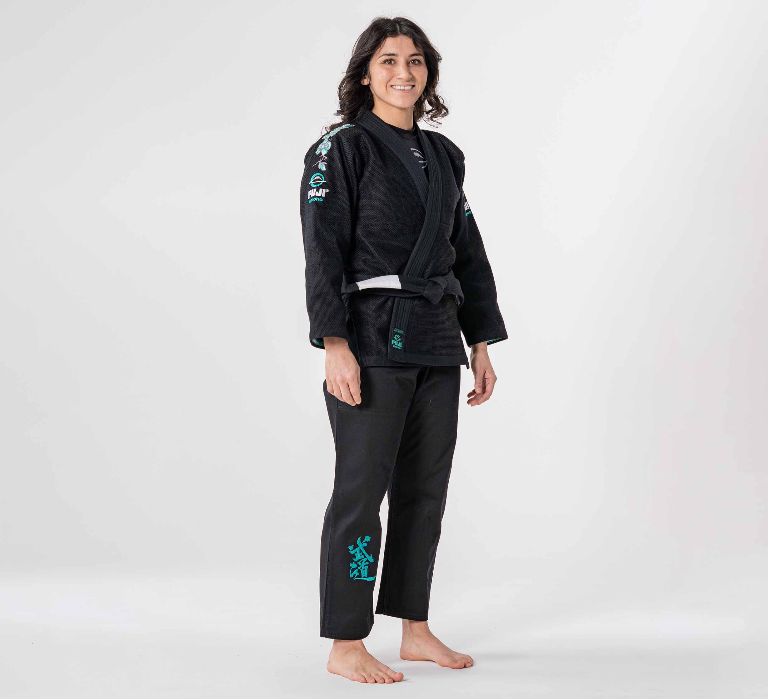 Womens All Around Blossom BJJ Gi Black、mySite、gigharbornorthrealestate