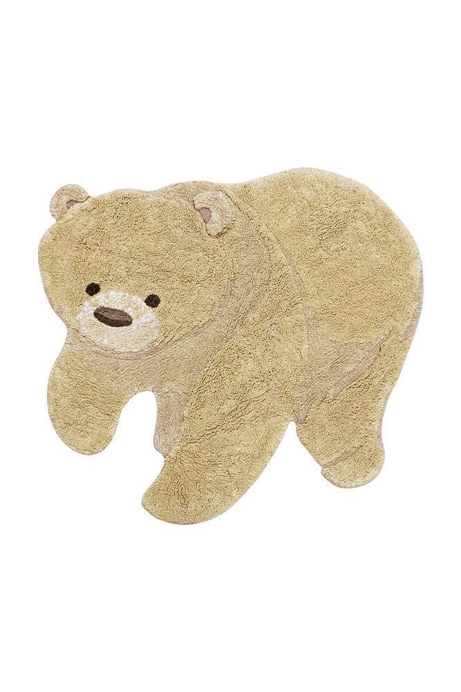 WASHABLE ANIMAL COTTON RUG BEAR、mySite、gigharbornorthrealestate