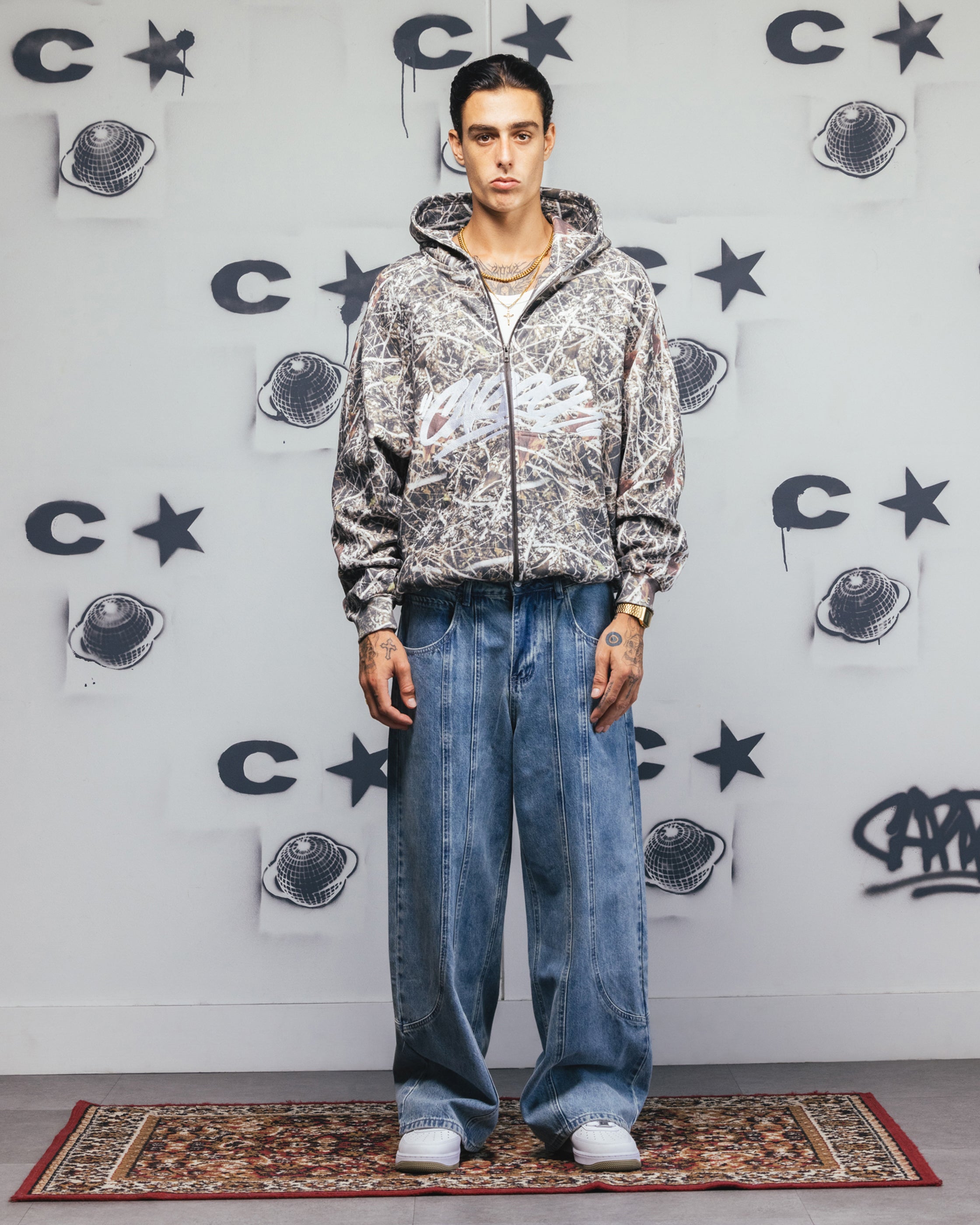 Carre Grit Zip Hoodie Real Tree Camo、mySite、zt4zffjzw