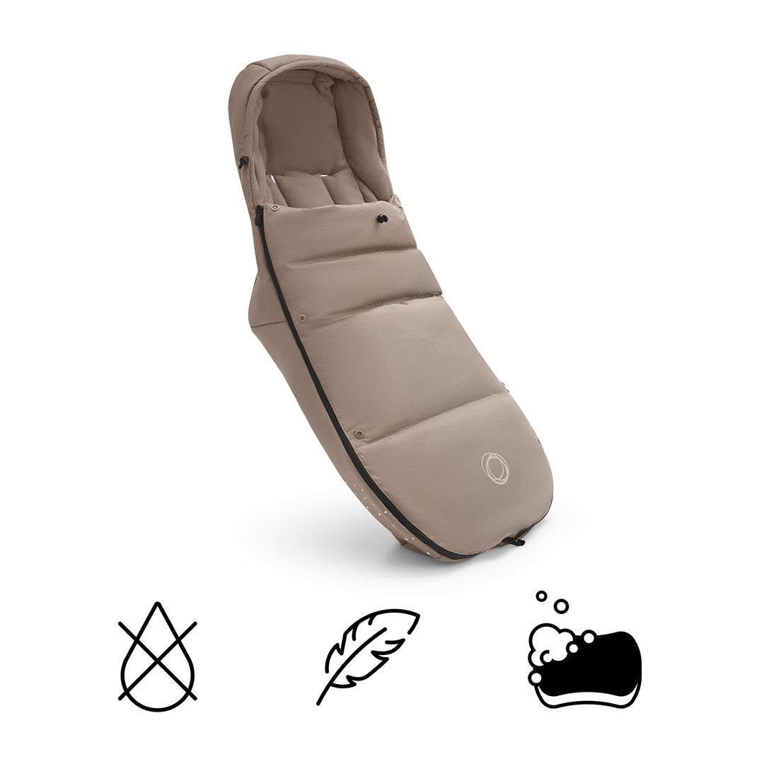  Bugaboo Performance Winter Footmuff - Dune Taupe、mySite、merchandisen