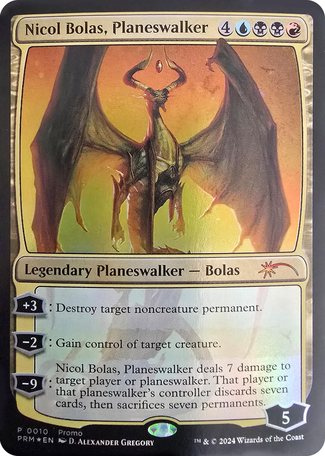 Nicol Bolas, Planeswalker Media Promos、mySite、waistdrama