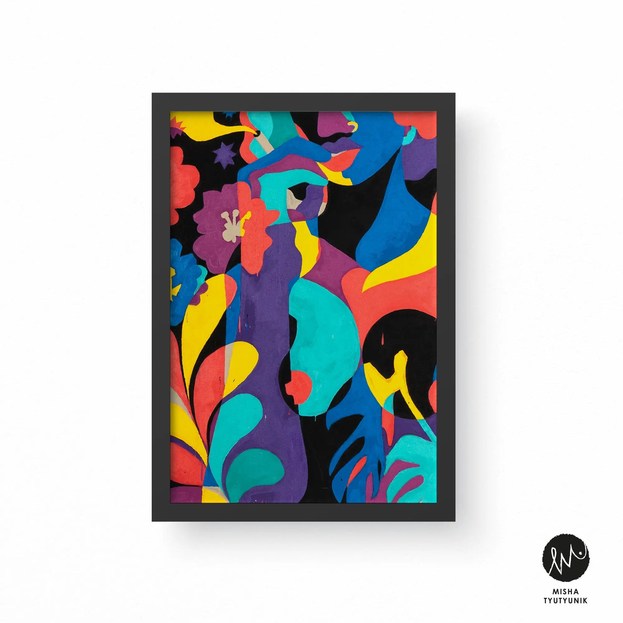 Well Woven x Misha Tyutyunik Sunday Jungle A Room With a View Multi-Color Rug、mySite、gigharbornorthrealestate