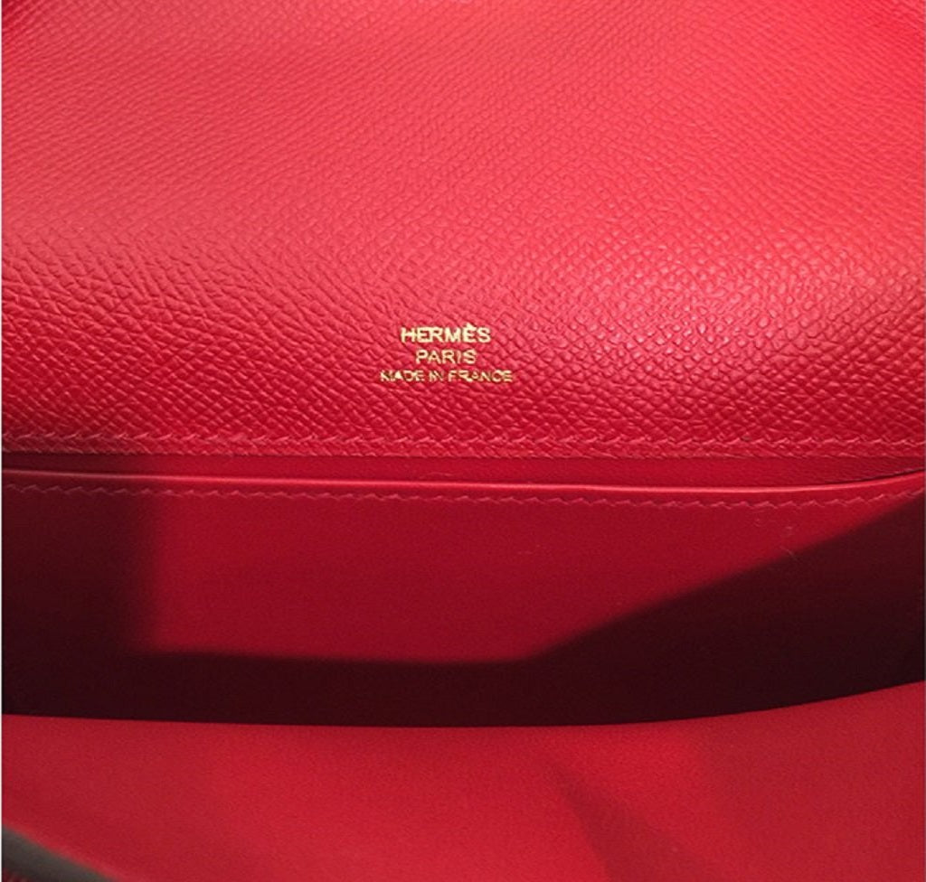 Hermès Kelly Pochette Mini Rouge Casaque Epsom GHW Bag、mySite、garminoutage.com