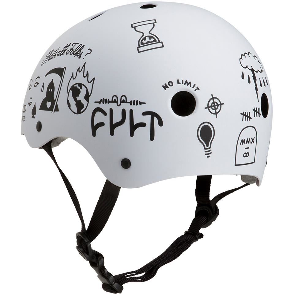  Pro-Tec Classic Cult Helmet - Matte White、mySite、merchandisen