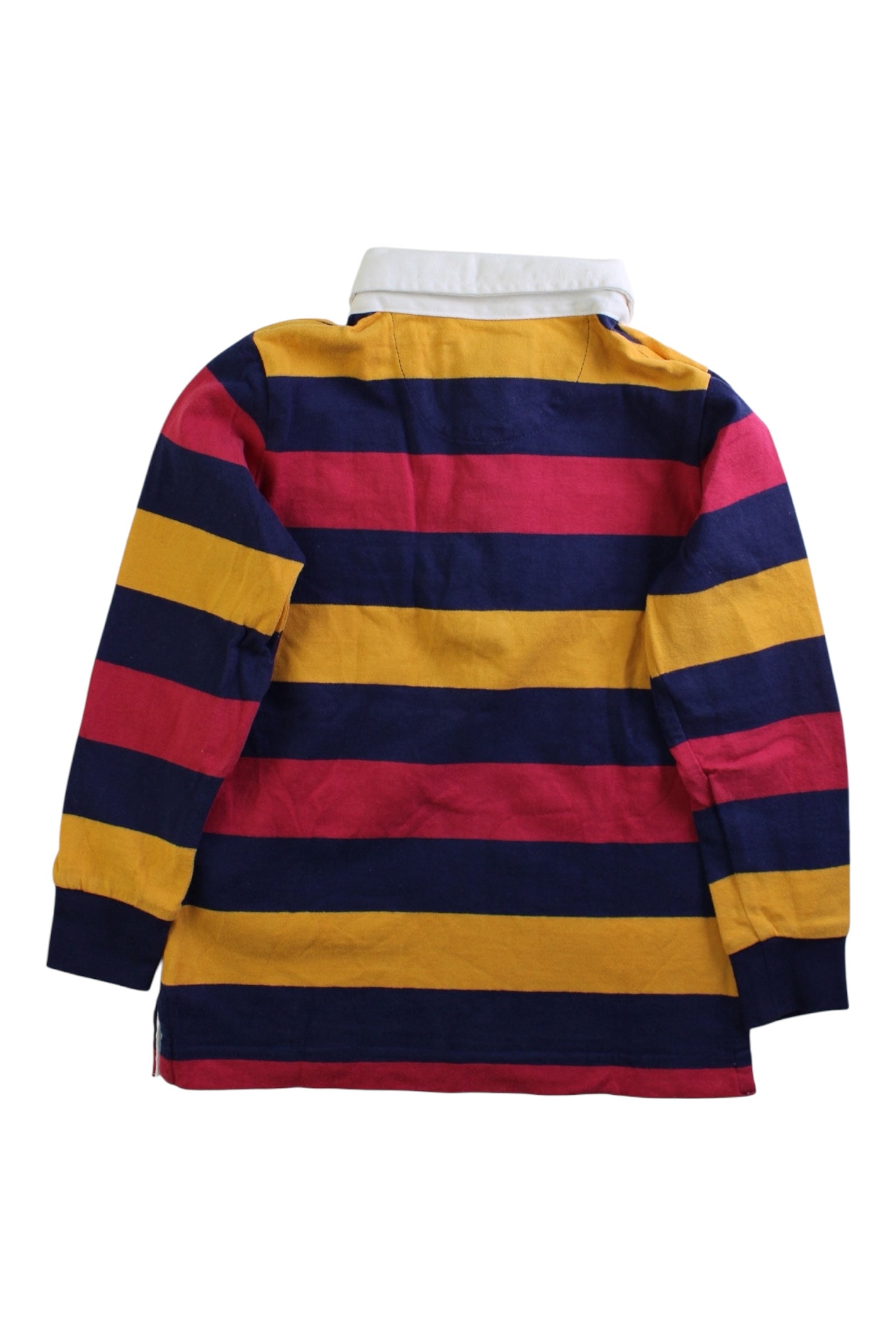 Hackett Stripe Long Sleeve Polo, 3-4T、mySite、g9winljtr
